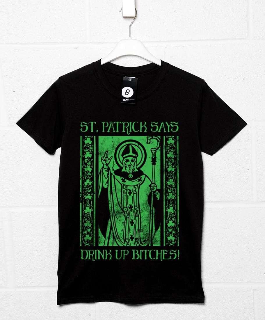  Drink Up For Saint Patrick T-Shirt