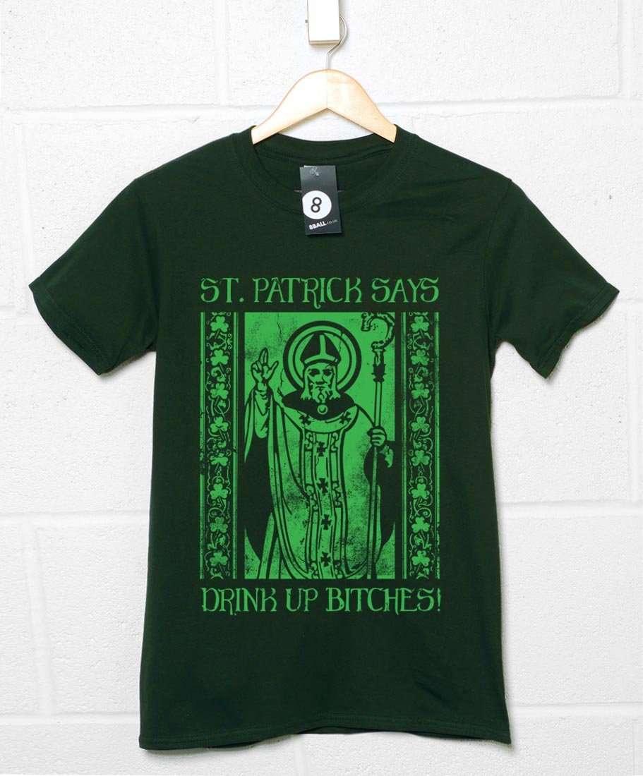  Drink Up For Saint Patrick T-Shirt