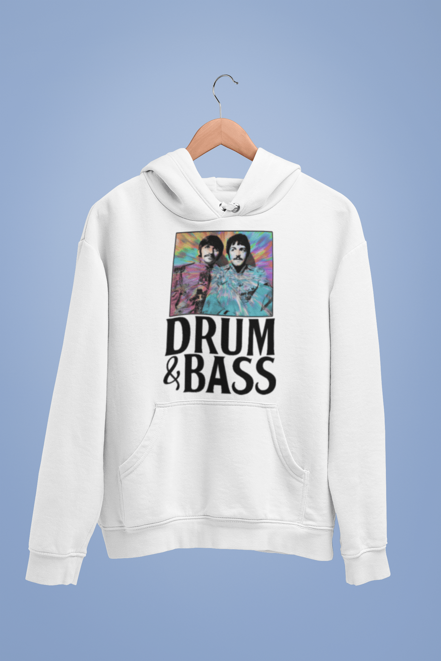  Drum And Bass, Ringo And Paul Hoodie