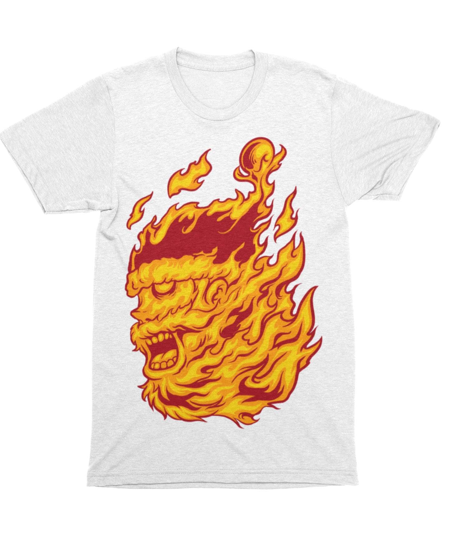  Flame Of Santa Unisex Christmas T-Shirt