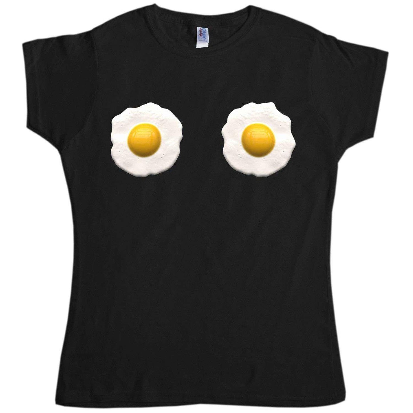  Fried Eggs Fitted Womens T-Shirt