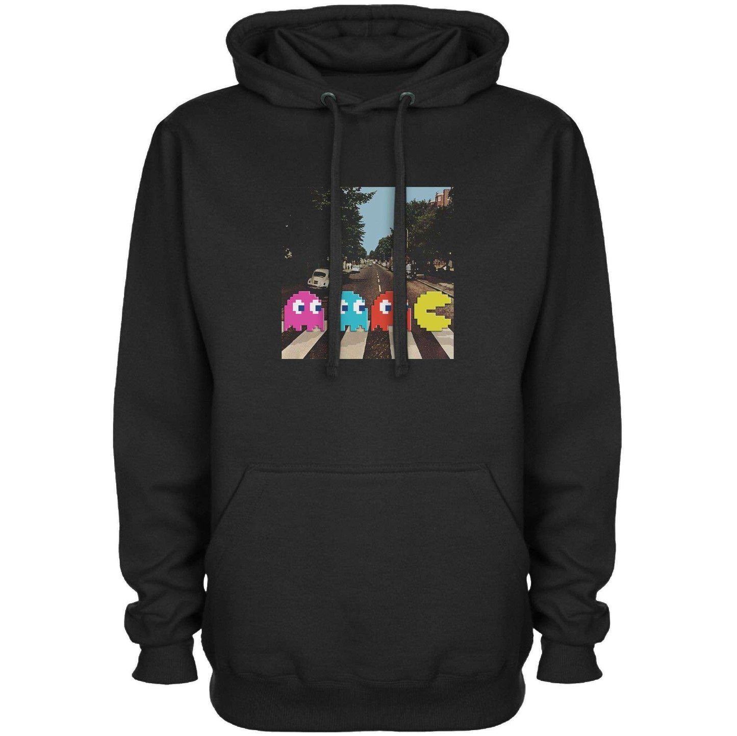  Funny Pac Man Abbey Road Hoodie