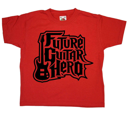  Future Guitar Hero Childrens T-Shirt