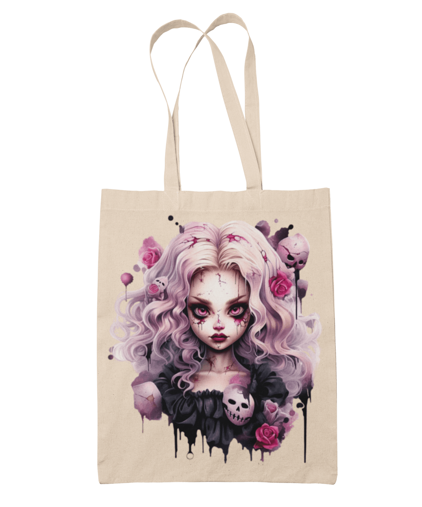  Gothic Barbie Tote Bag