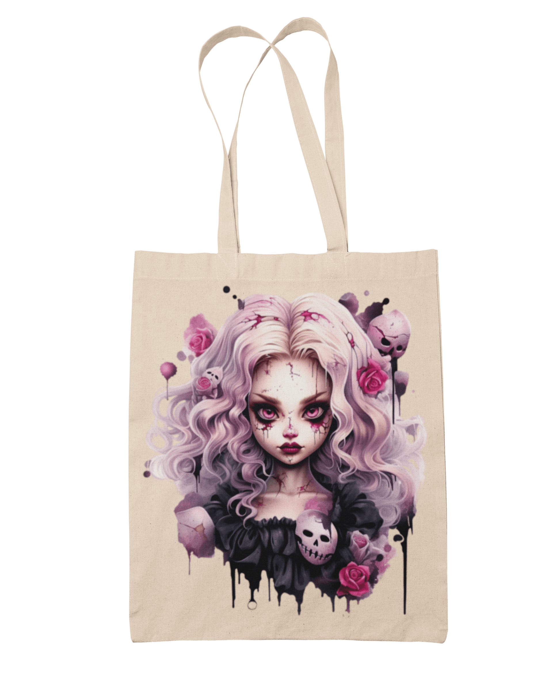  Gothic Barbie Tote Bag