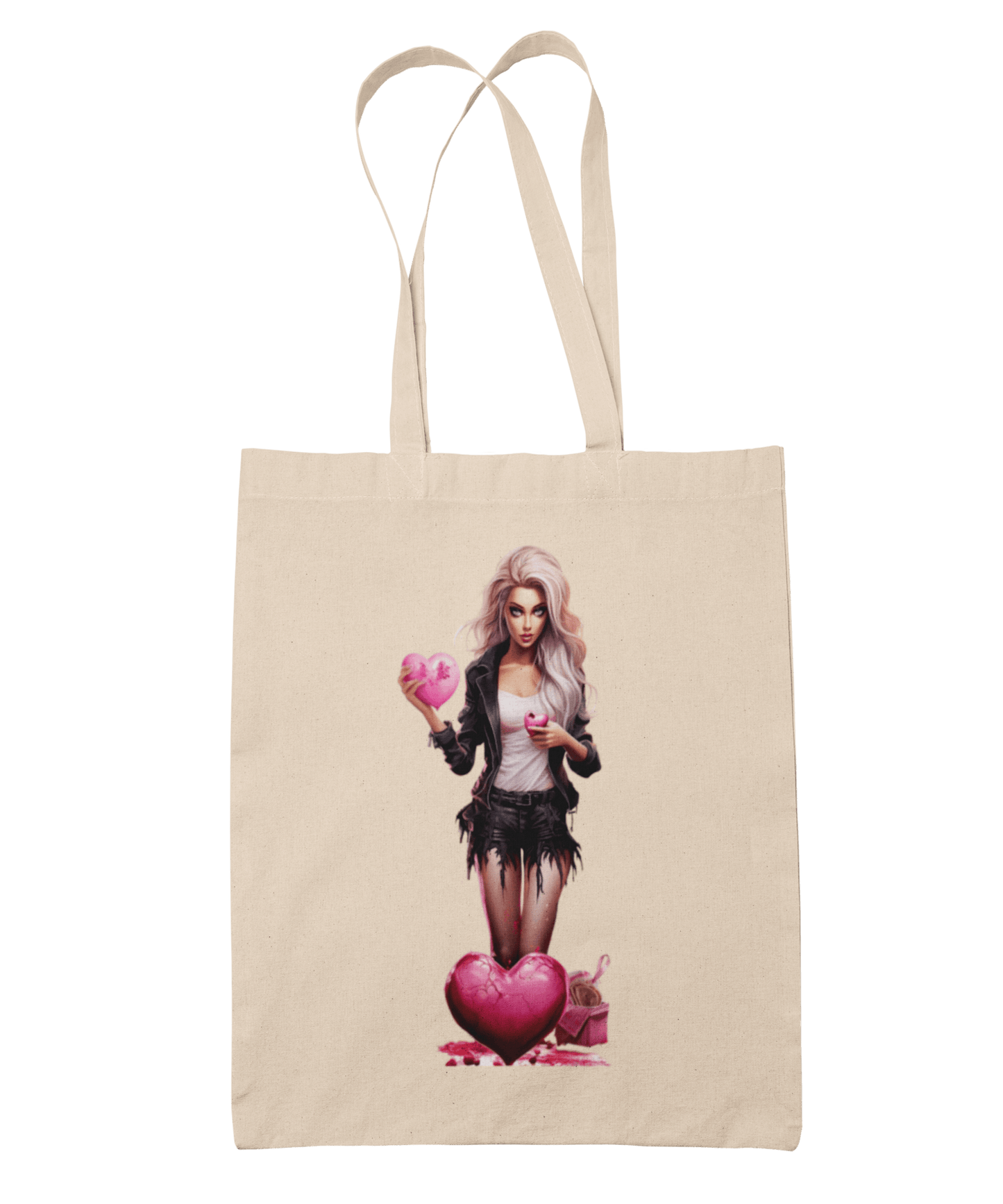  Gothic Heart Barbie Tote Bag