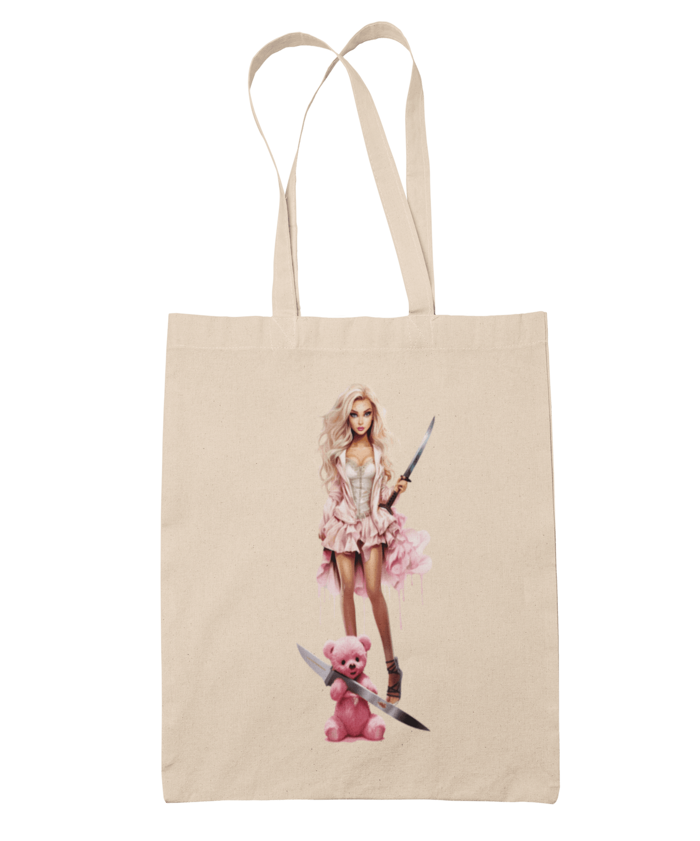  Gothic Nurse Barbie Tote Bag