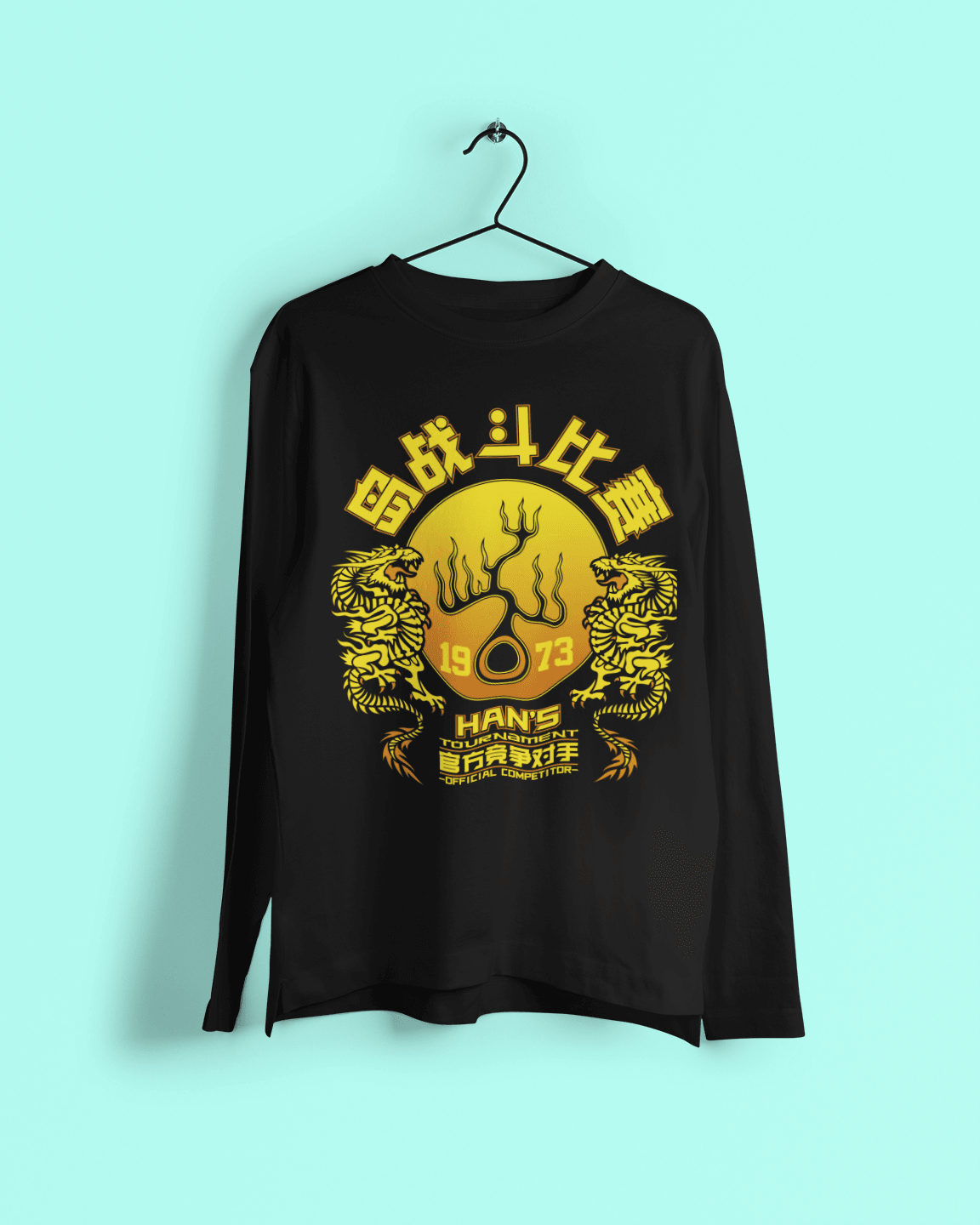  Han's Tournament Competitor Long Sleeve T-Shirt