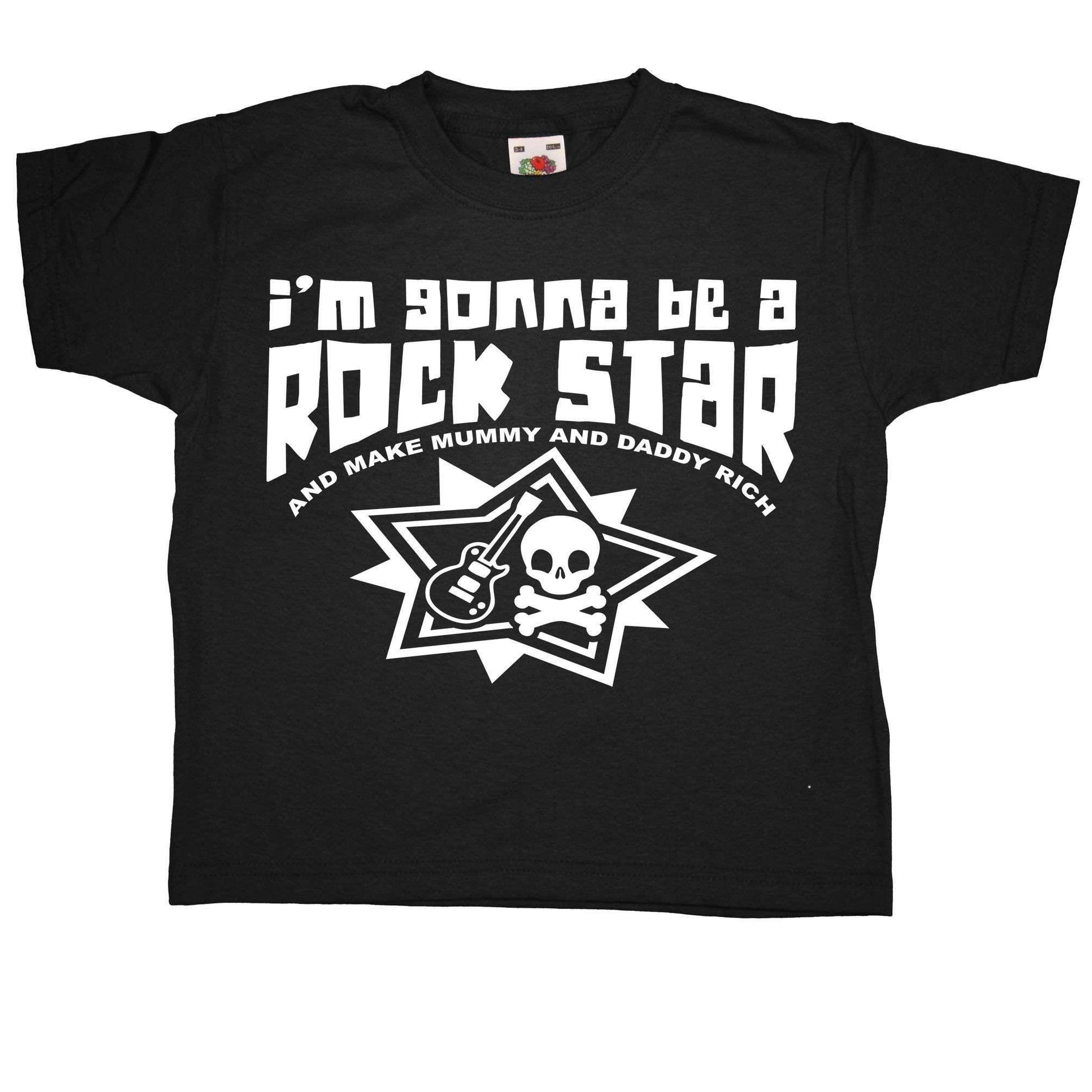 I'm Gonna Be A Rock Star Childrens T-Shirt