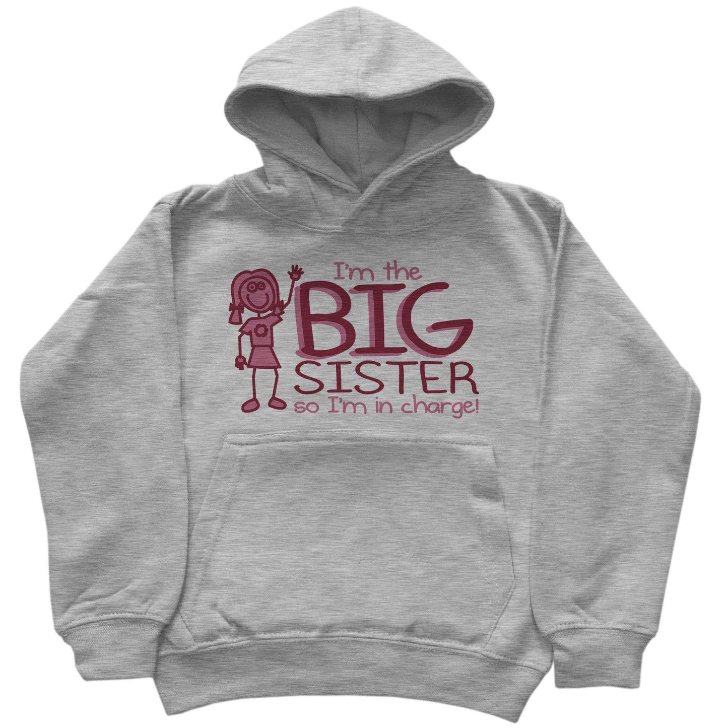  I'm The Big Sister Kids Hoodie