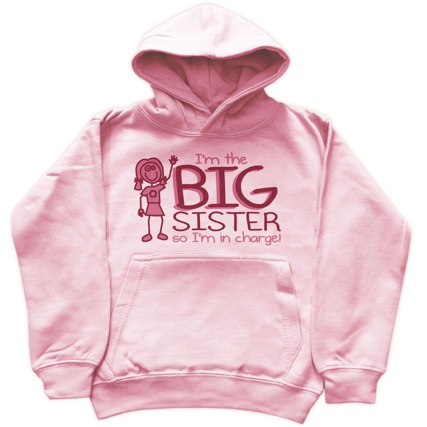  I'm The Big Sister Kids Hoodie