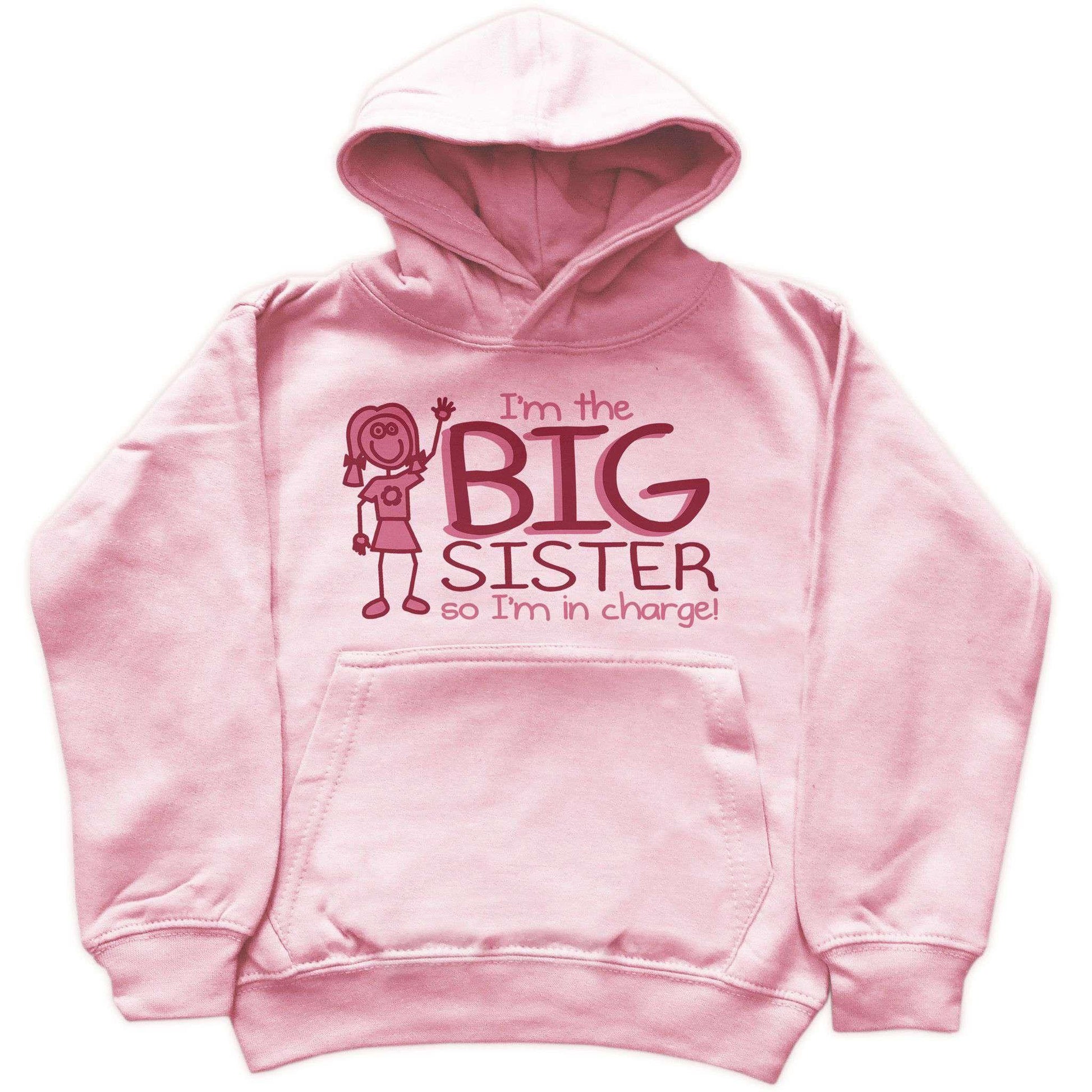  I'm The Big Sister Kids Hoodie