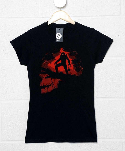  Jungle Hunter Womens Fitted T-Shirt