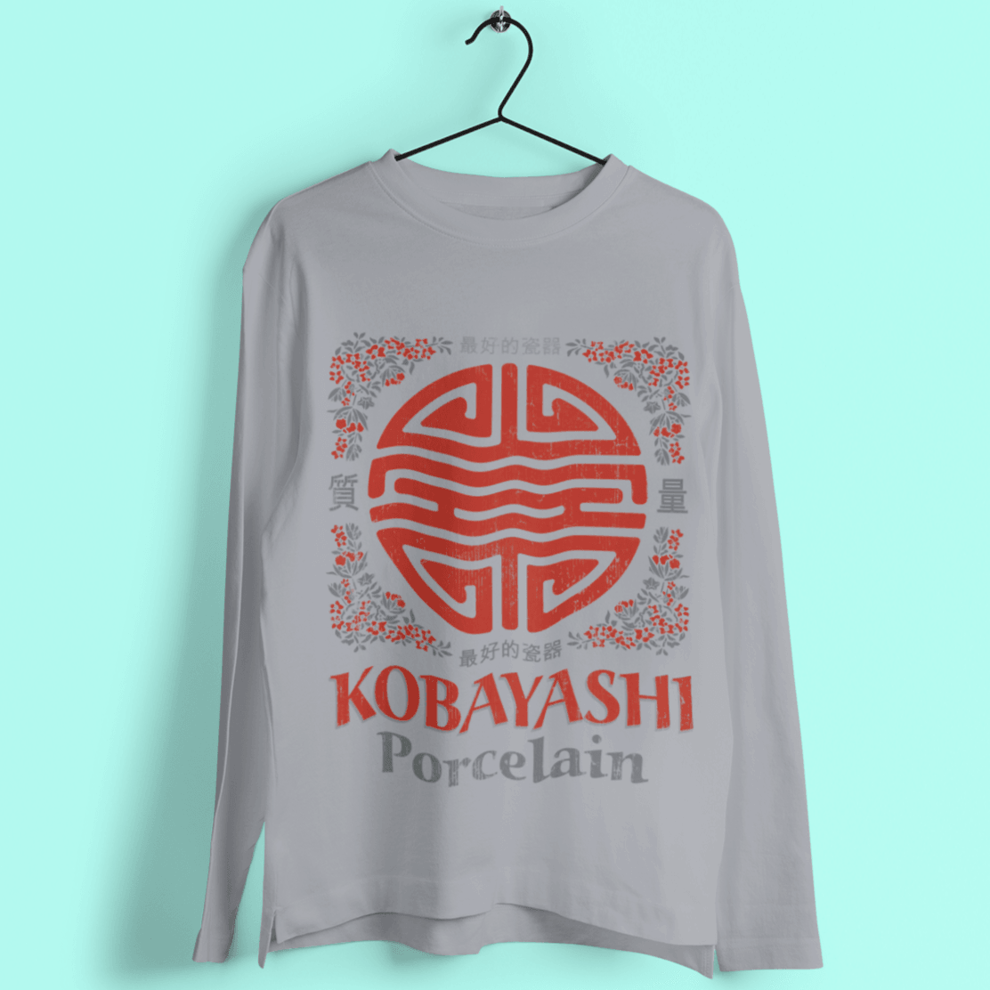  Kobayashi Porcelain Long Sleeve T-Shirt