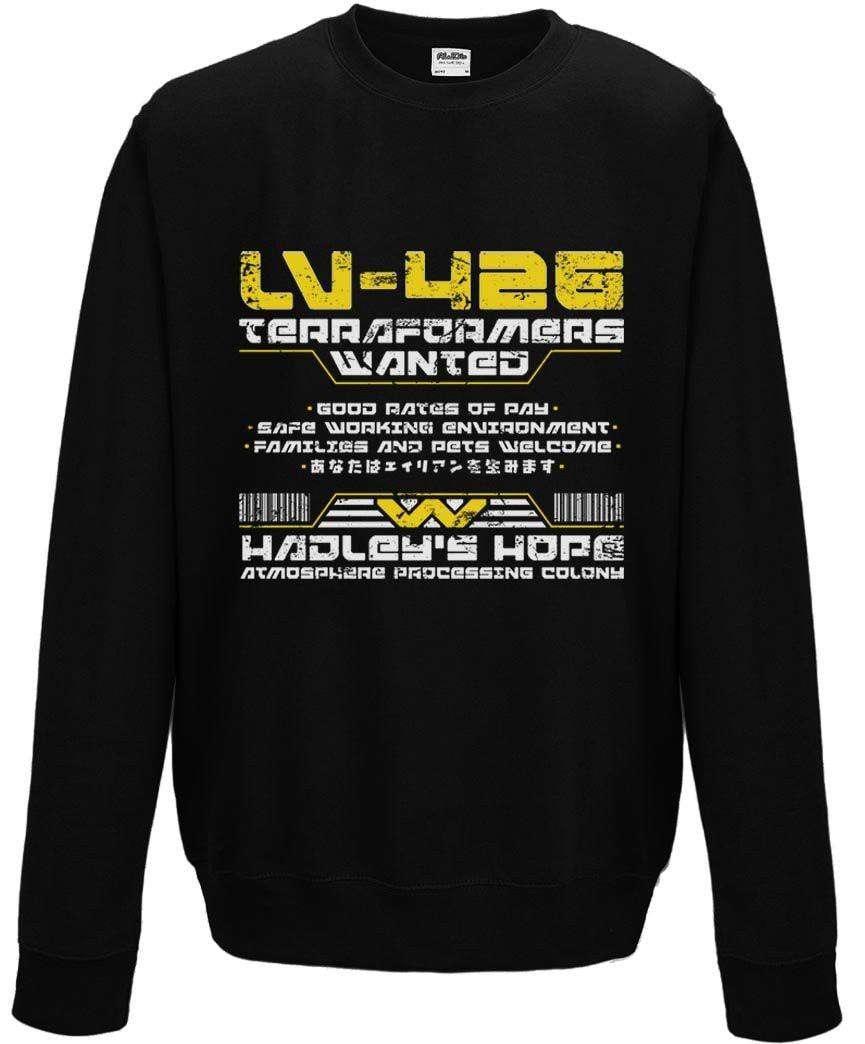  LV-426 Hadley's Hope Terraformers Sweatshirt