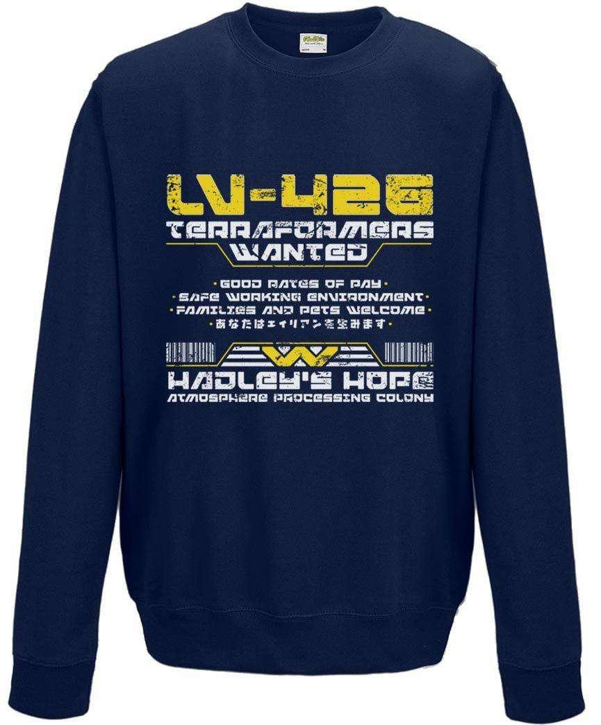  LV-426 Hadley's Hope Terraformers Sweatshirt