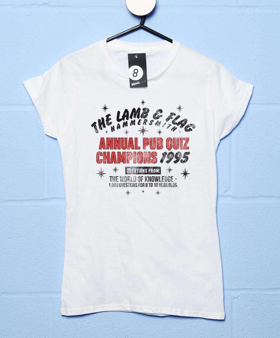 Lamb And Flag Pub Quiz Champions 1995 T-Shirt For Women