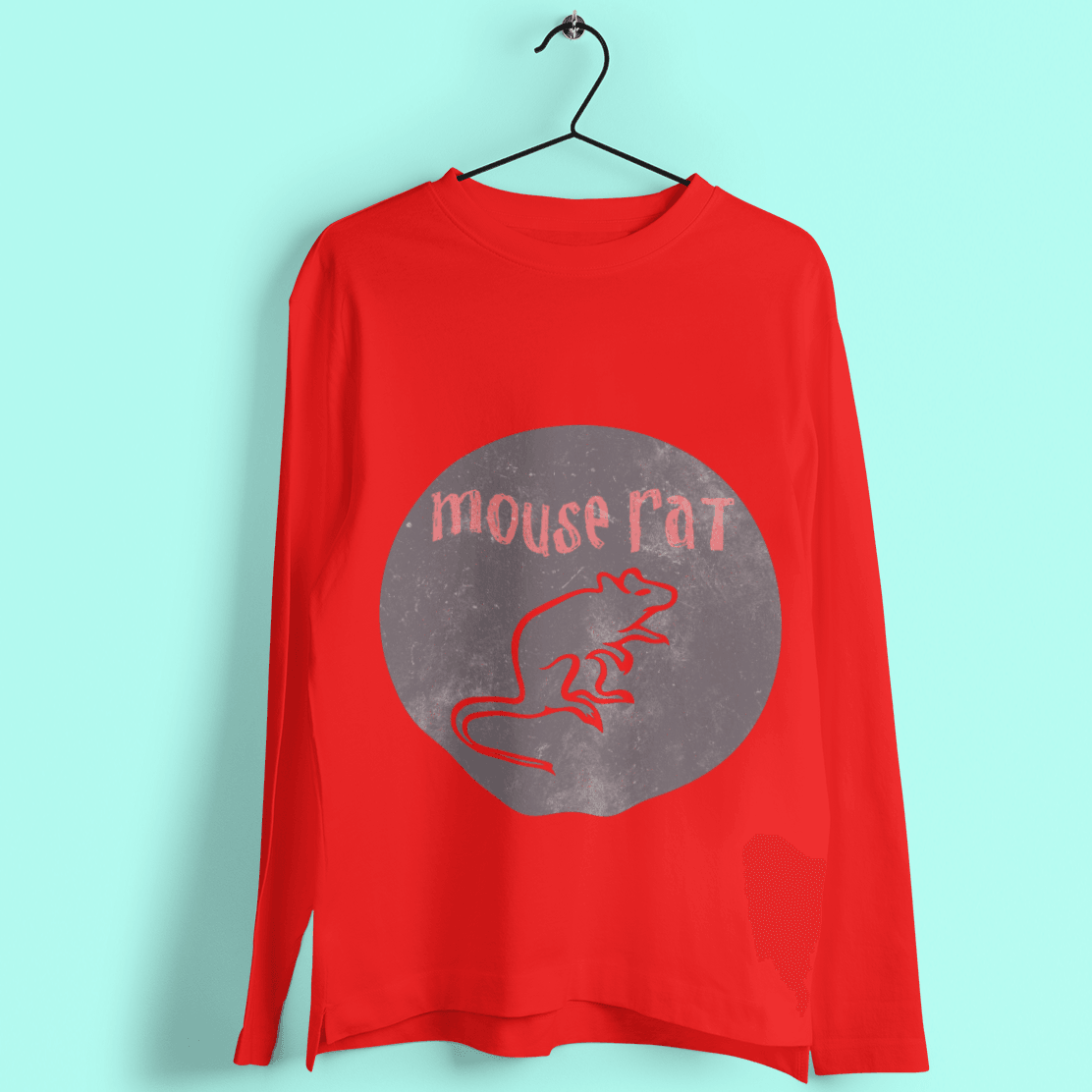  Mouse Rat Long Sleeve T-Shirt