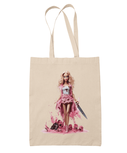 Murdering Gothic Barbie Tote Bag