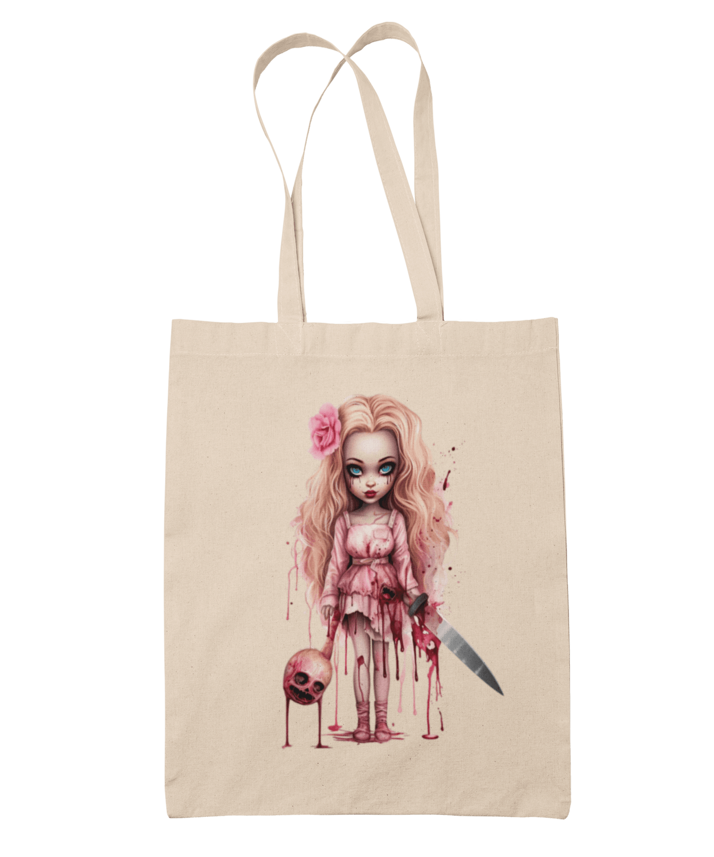  Murderous Gothic Barbie Tote Bag