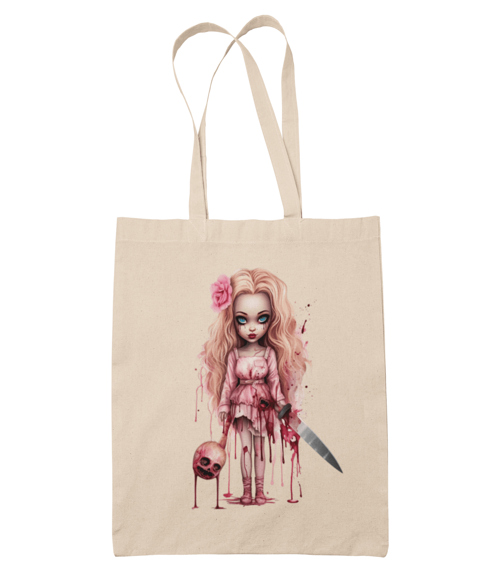  Murderous Gothic Barbie Tote Bag