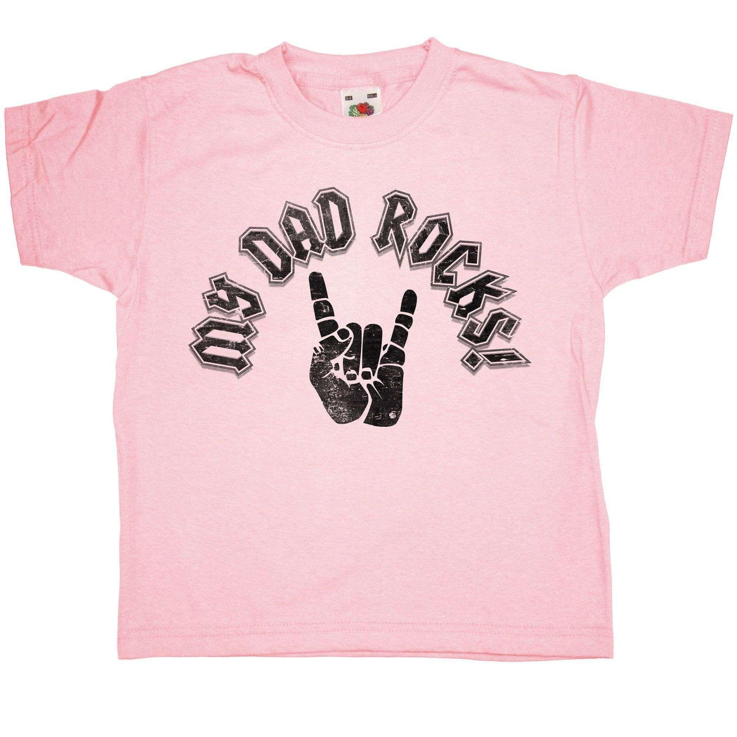  My Dad Rocks Childrens T-Shirt