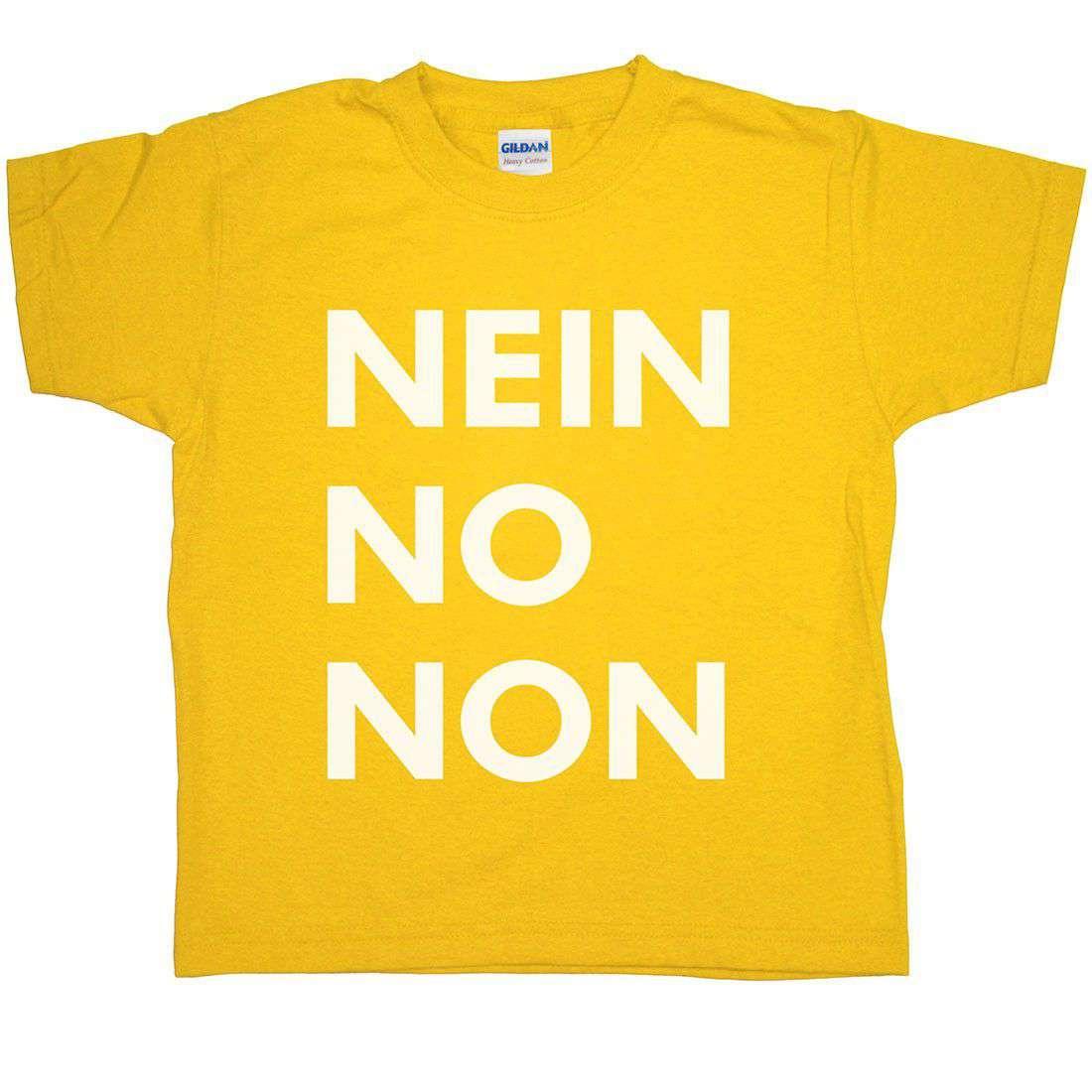  Nein No Non Kids T-Shirt