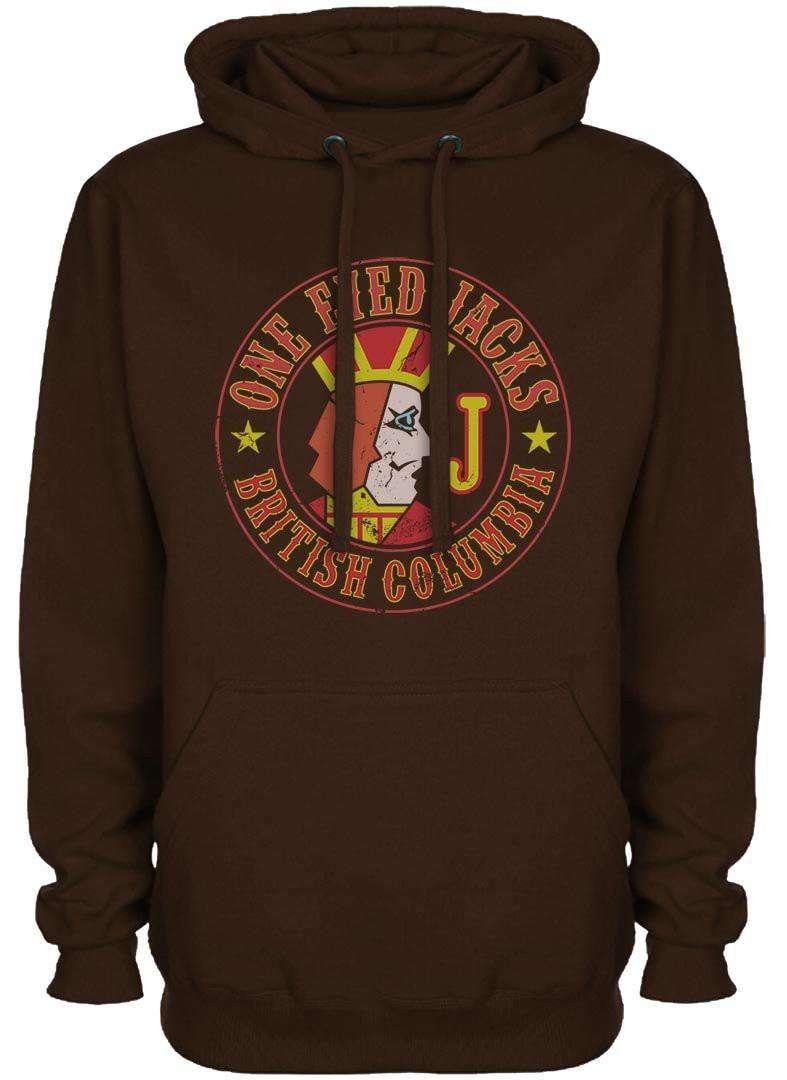 One Eyed Jacks Circular Logo Hoodie