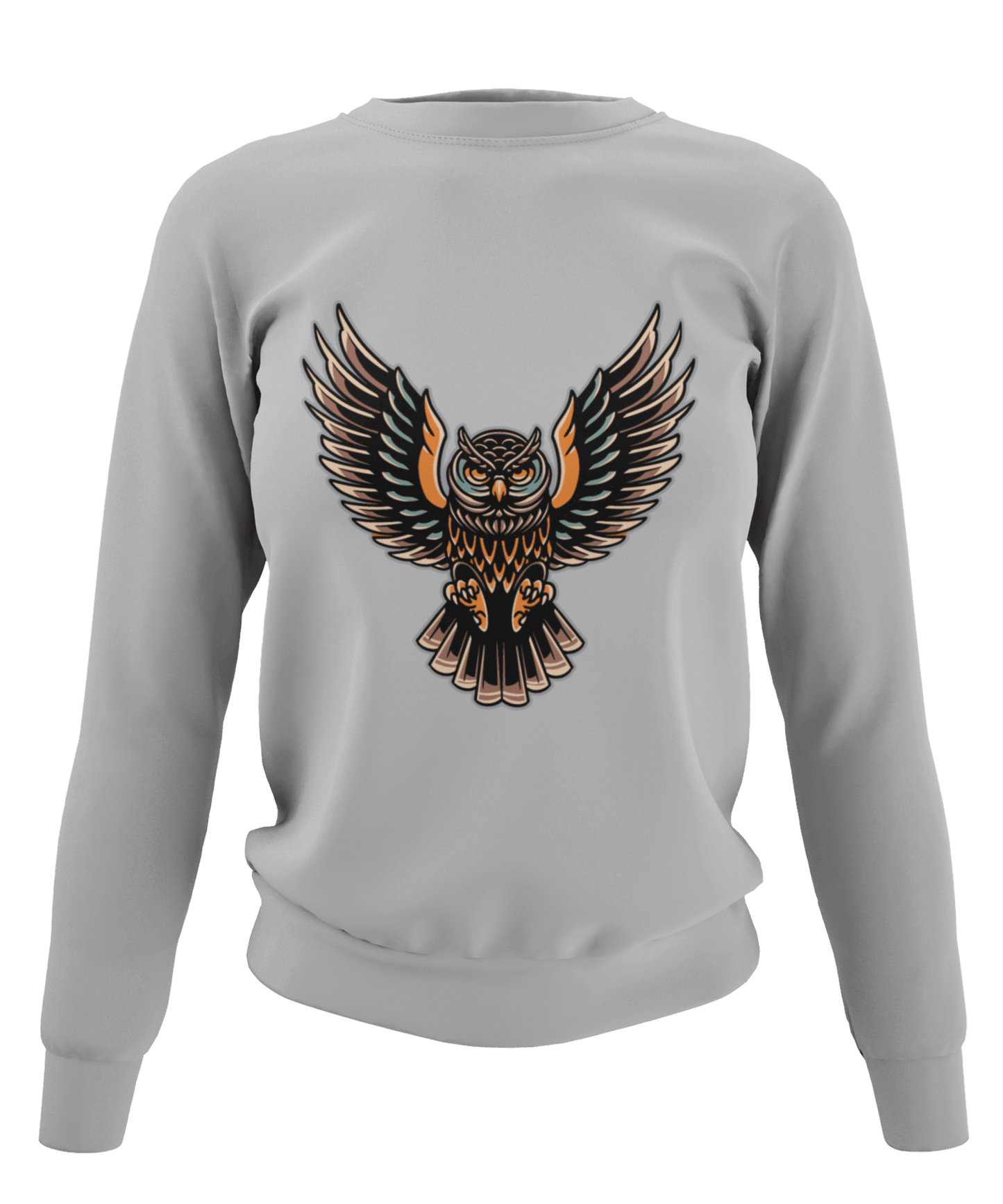  Owl Tattoo Design Sweatshirt