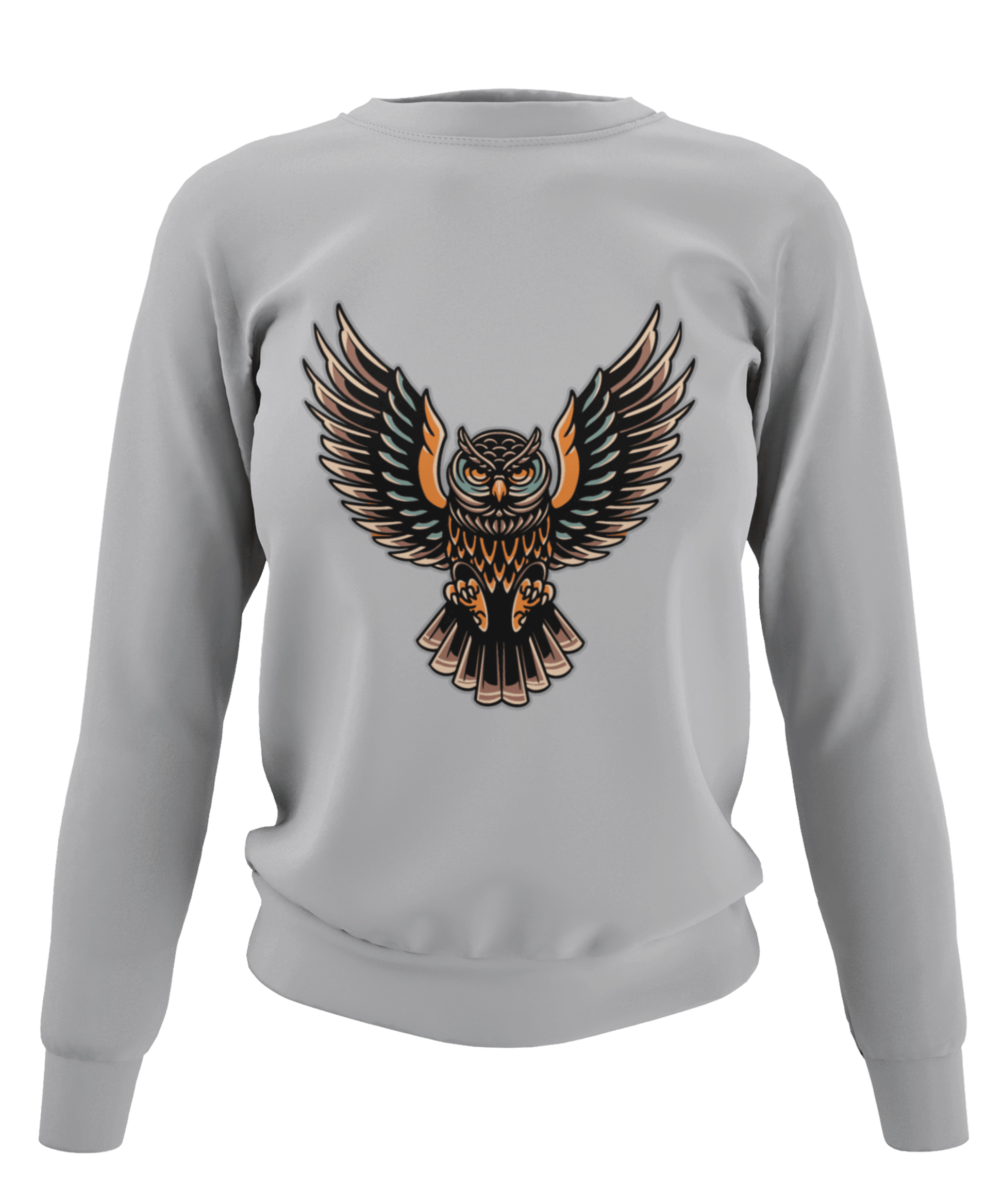  Owl Tattoo Design Sweatshirt