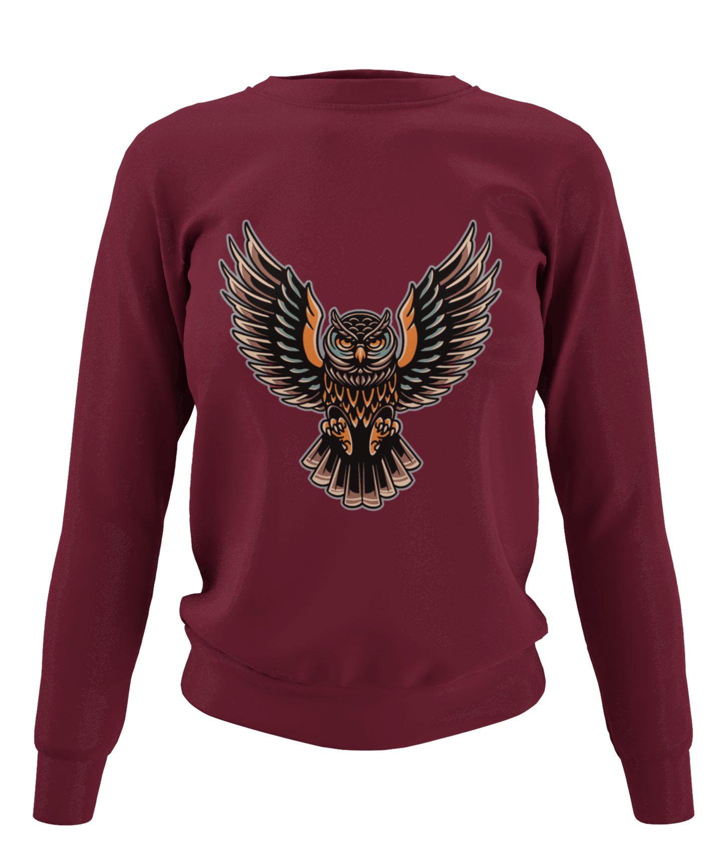  Owl Tattoo Design Sweatshirt