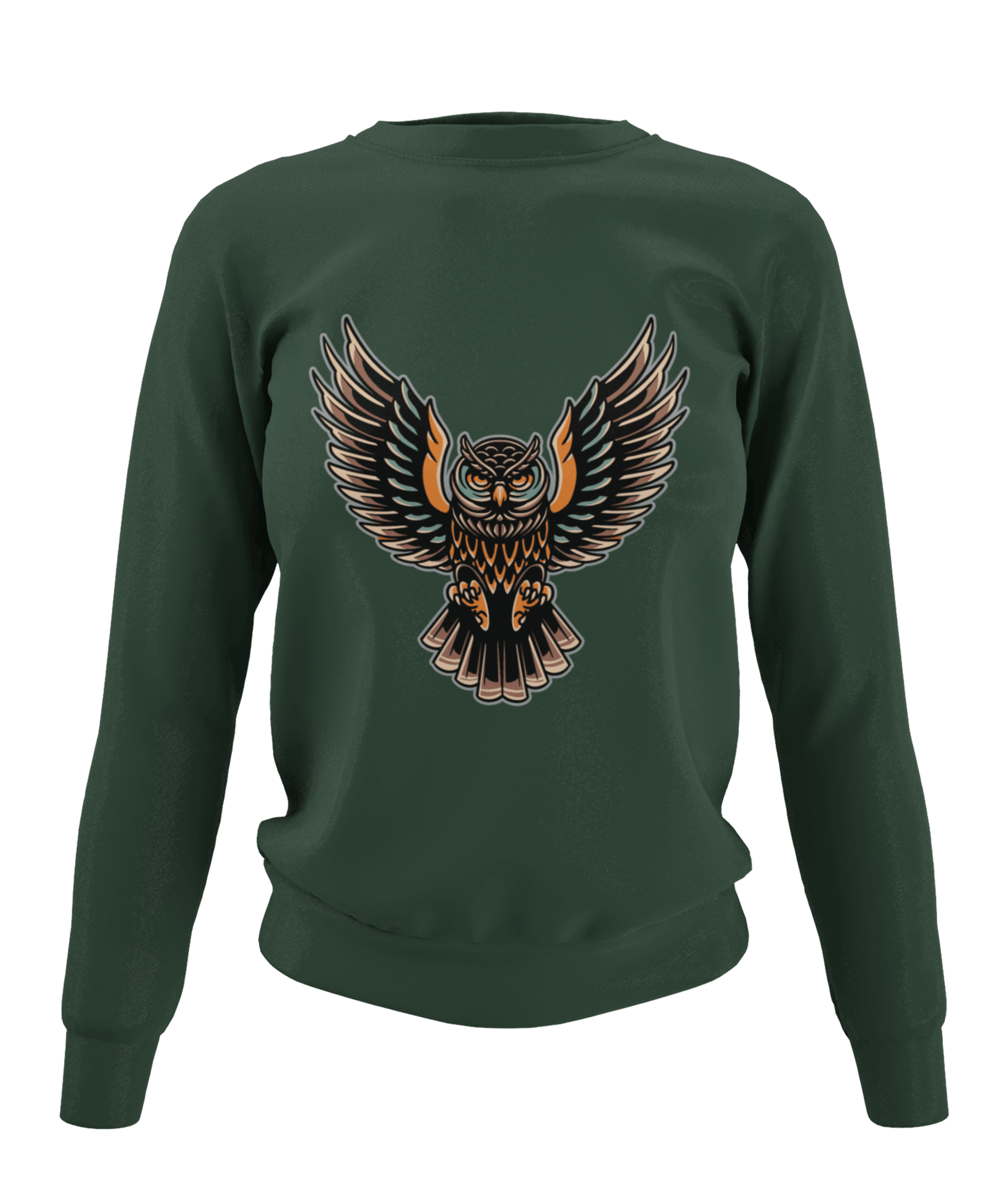  Owl Tattoo Design Sweatshirt