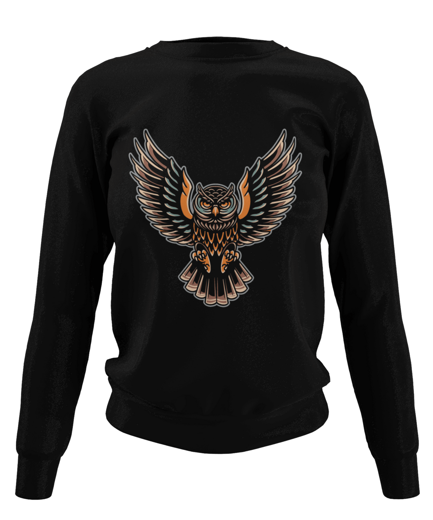  Owl Tattoo Design Sweatshirt