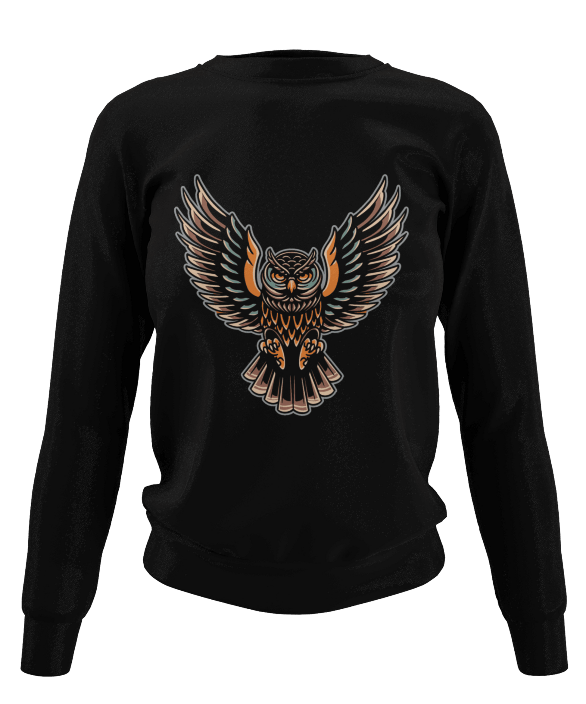  Owl Tattoo Design Sweatshirt