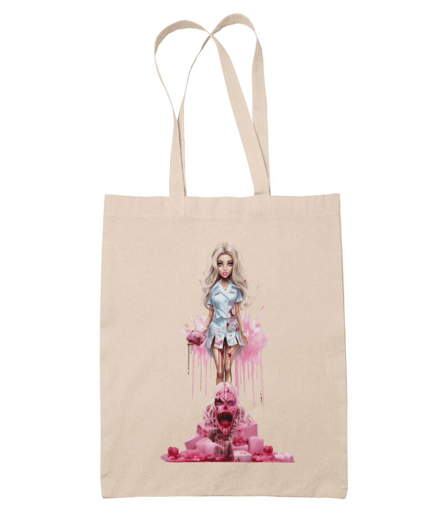  Present Gothic Barbie Tote Bag