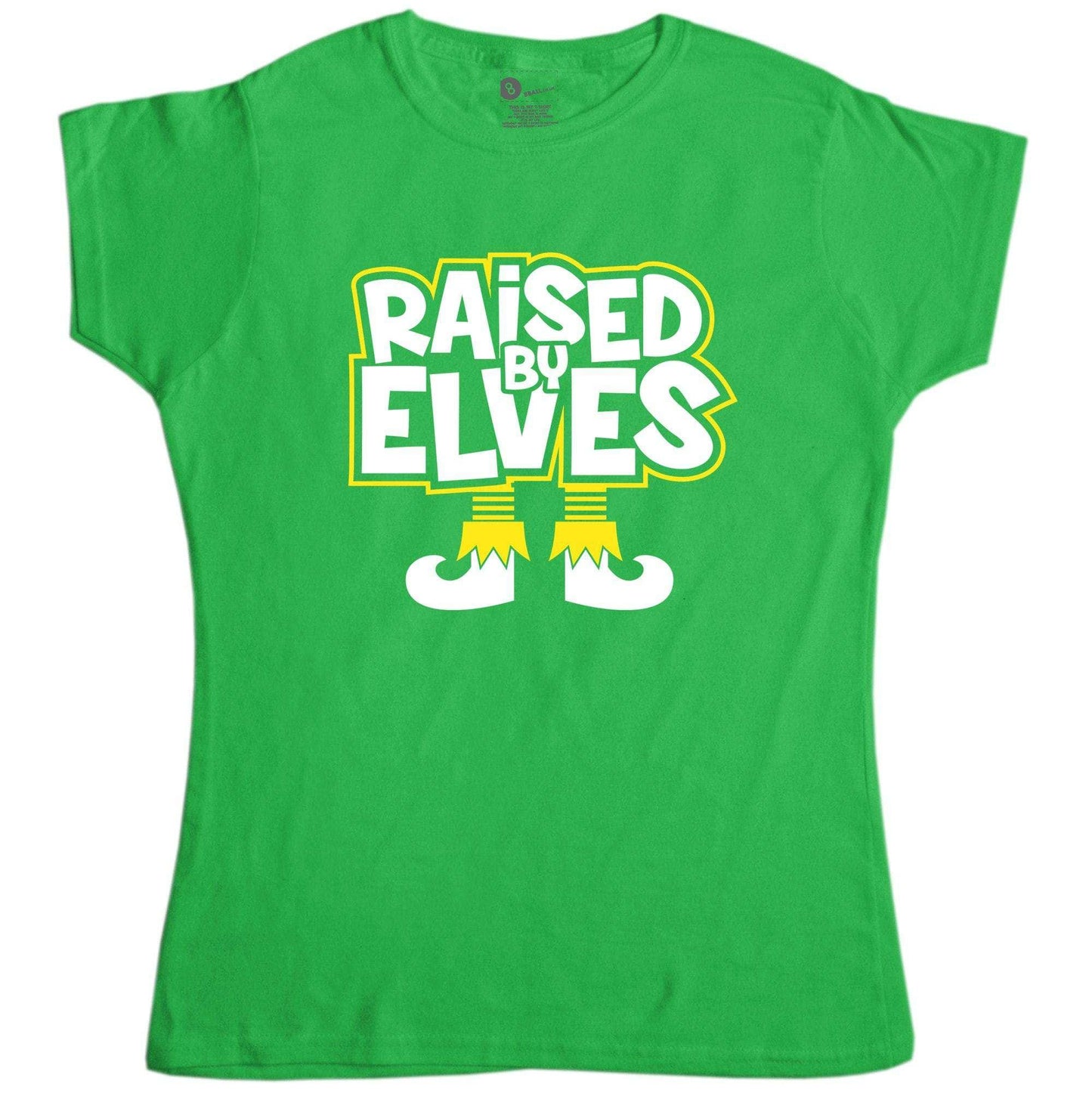  Raised By Elves Womens Fitted T-Shirt