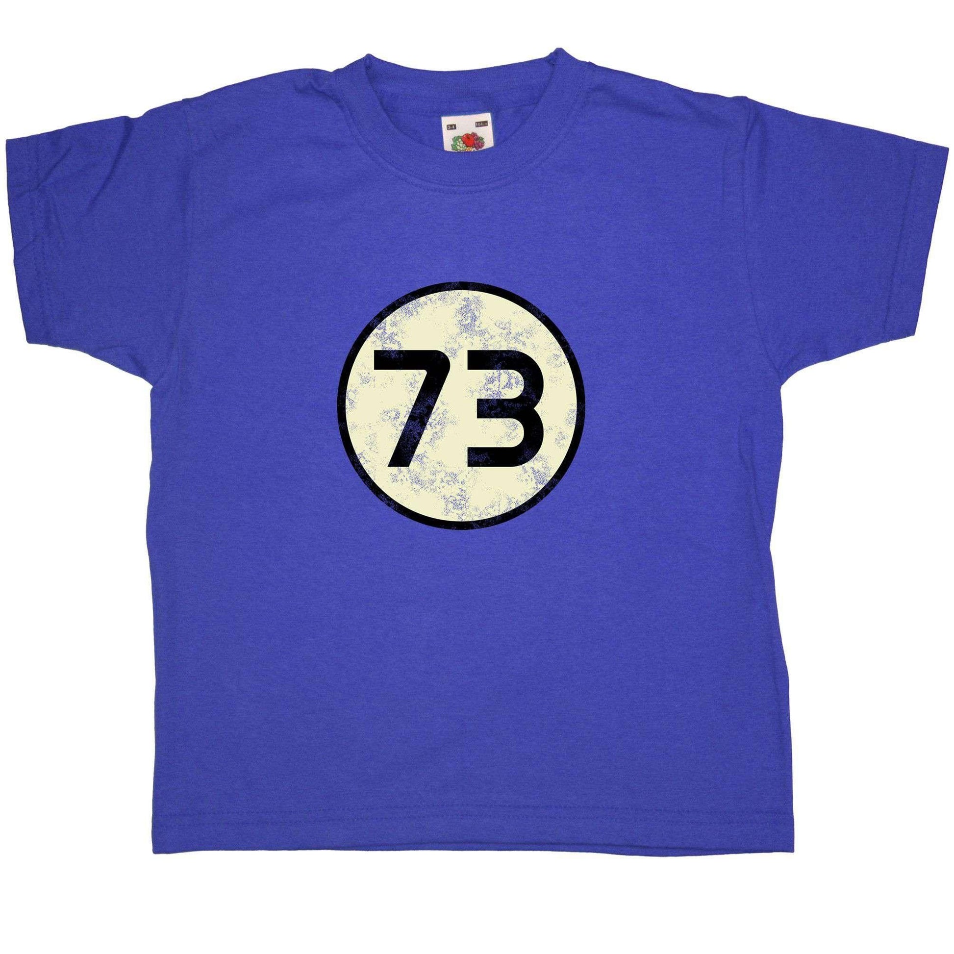  Sheldon's Distressed 73 Kids T-Shirt