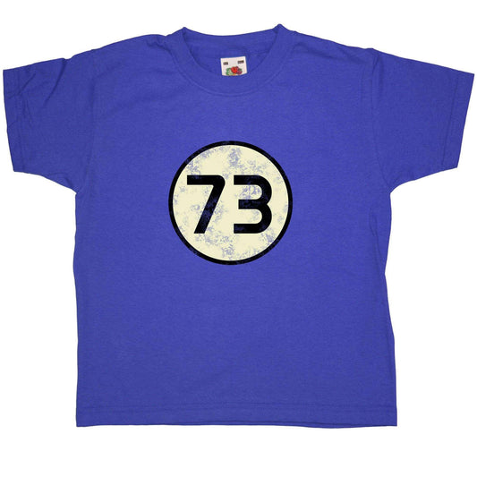  Sheldon's Distressed 73 Kids T-Shirt