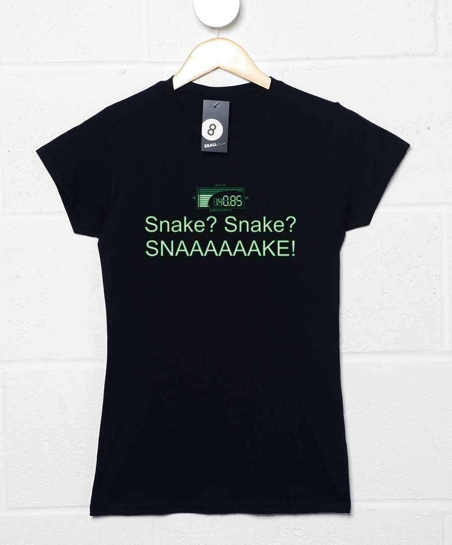  Snaaaaaake Fitted Womens T-Shirt