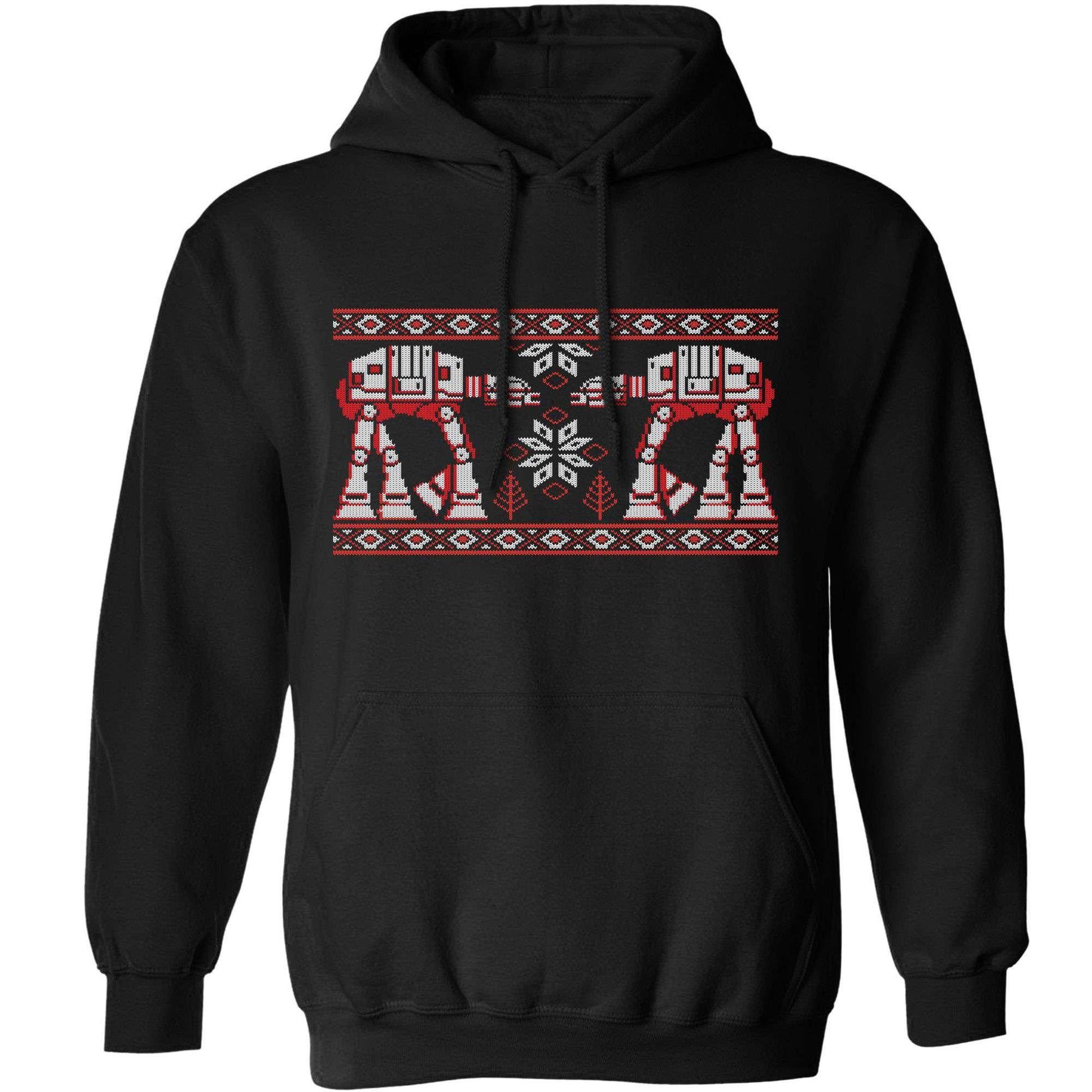  Snow Walkers Knitted Jumper Style Hoodie