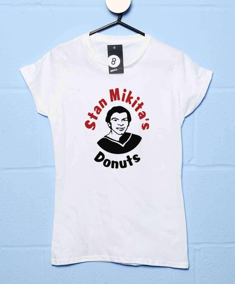  Stan Mikita's Menu Logo T-Shirt For Women