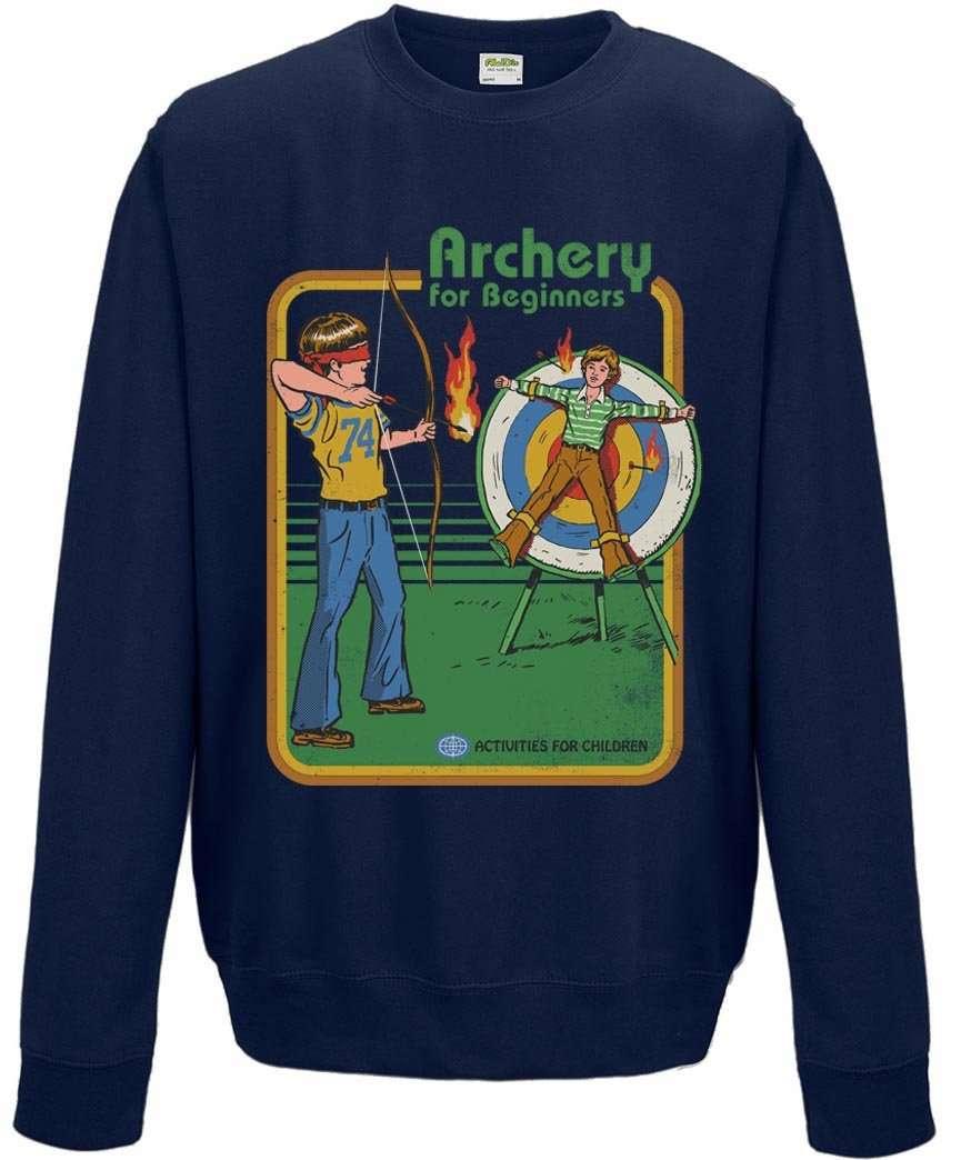  Steven Rhodes Archery For Beginners Sweatshirt