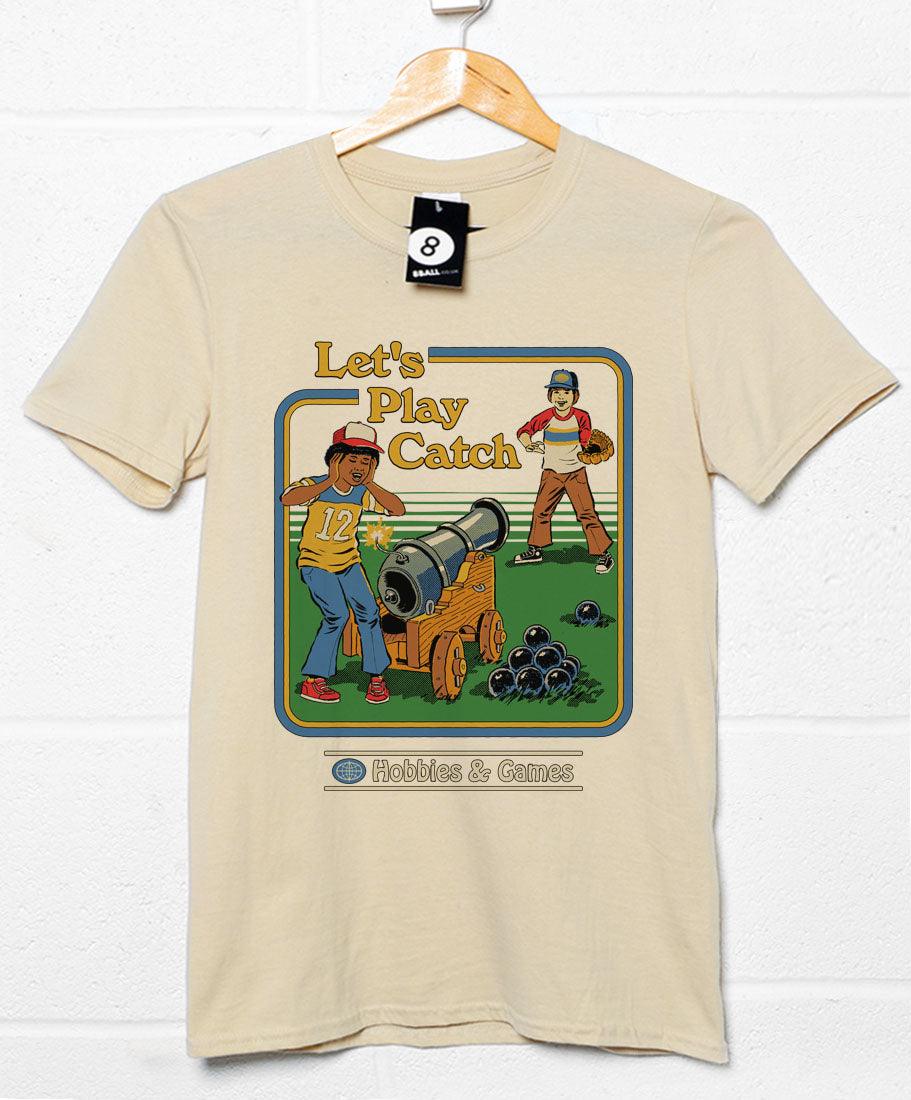  Steven Rhodes Let's Play Catch T-Shirt