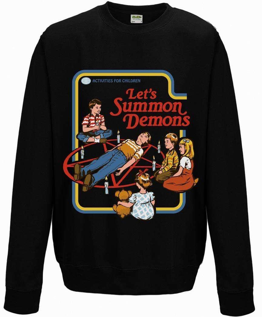  Steven Rhodes Let's Summon Demons Sweatshirt