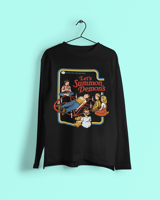  Steven Rhodes Let's Summon Demons Long Sleeve T-Shirt