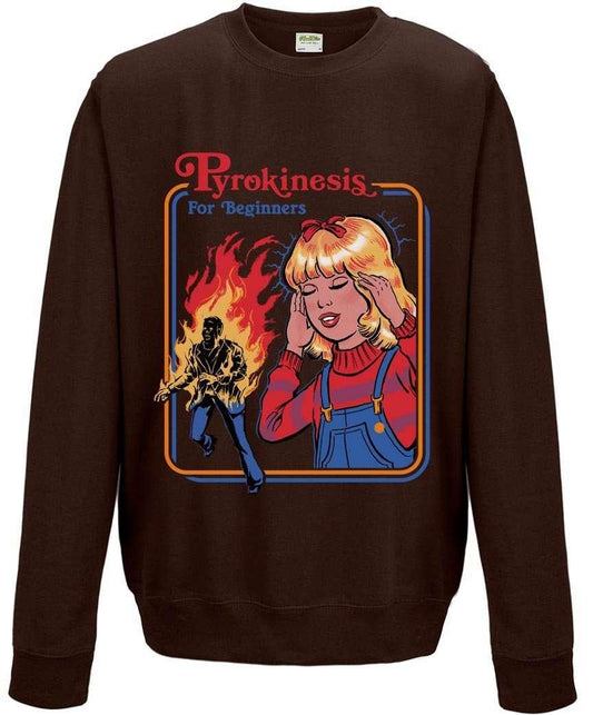  Steven Rhodes Pyrokinesis For Beginners Sweatshirt