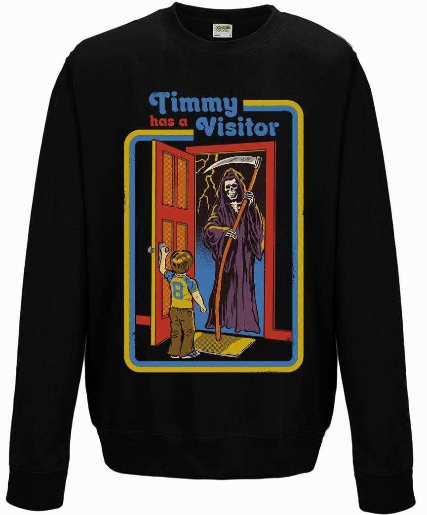  Steven Rhodes Timmy Has A Visitor Sweatshirt