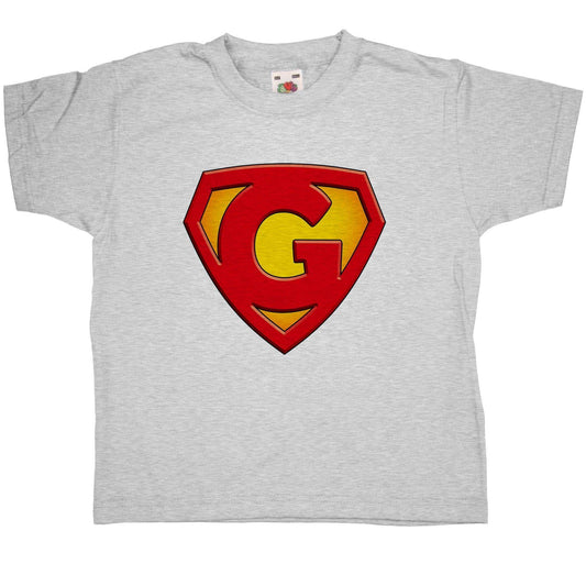  Super Hero G Kids T-Shirt
