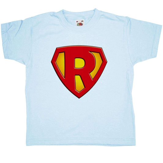  Super Hero R Childrens T-Shirt