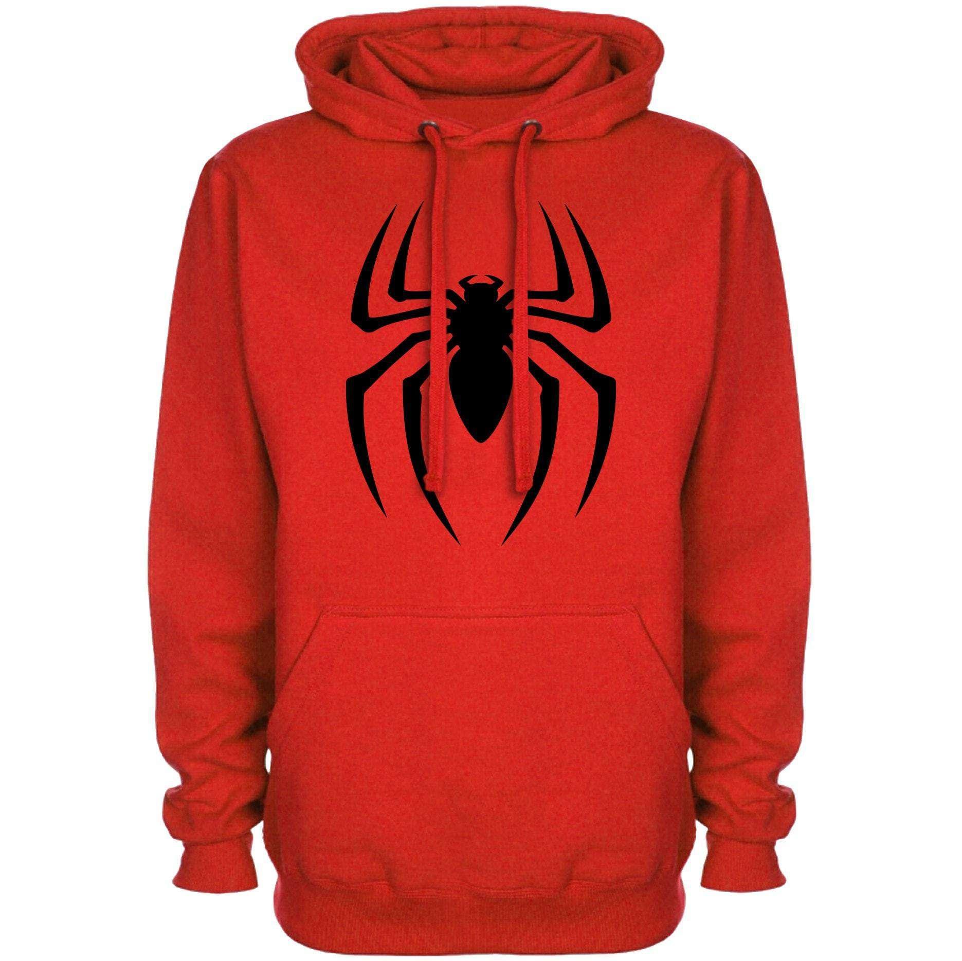  Superhero Spider Symbol Hoodie